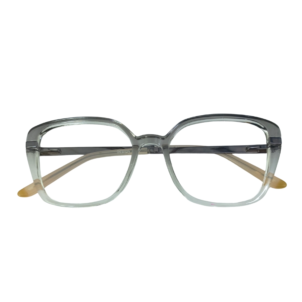 Transparent Square Eyeglasses