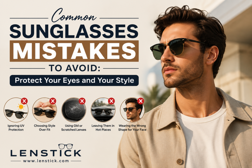 Common sunglasses mistakes to avoid for better eye protection and style