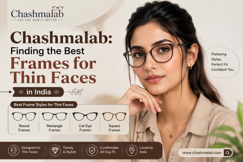 best frames for thin faces in India
