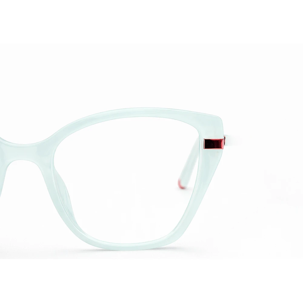 Aqua Marine Light Cat Eye Eyeglasses for Women - Image 6