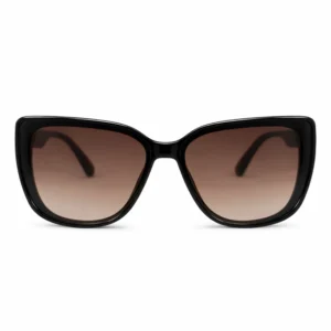 Elegant Black Cat-Eye Sunglasses