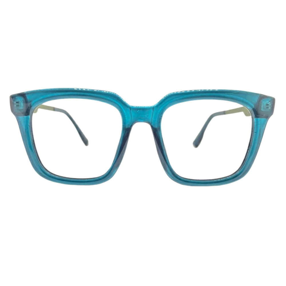 Blue Full-Rim Eyeglass Frame