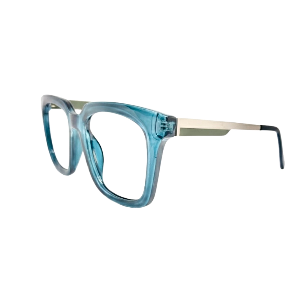 Blue Full-Rim Eyeglass Frame - Image 2