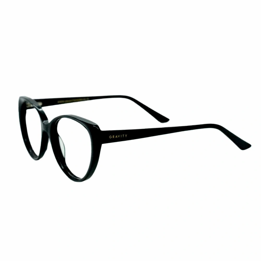 Classic Black Cat Eye Glasses – Vintage Inspired Eyewear for Women - Image 3