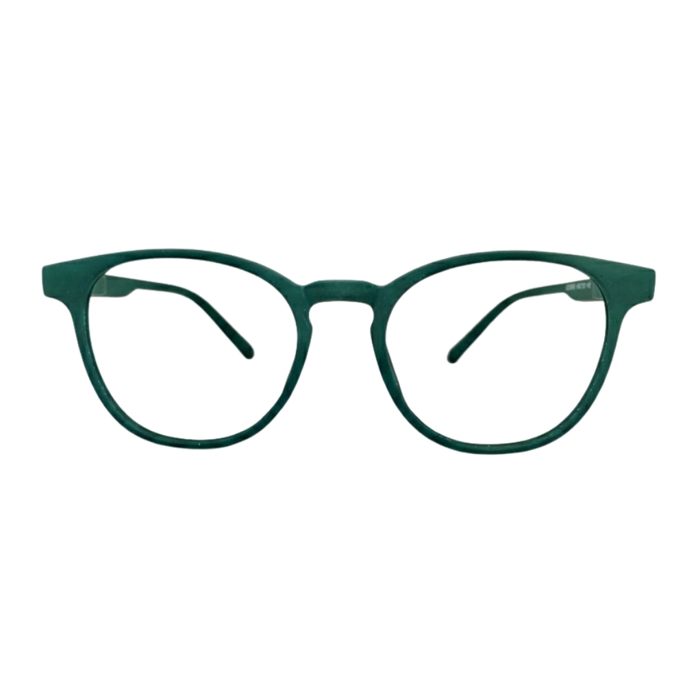 Green Full-Rim Eyeglass Frame