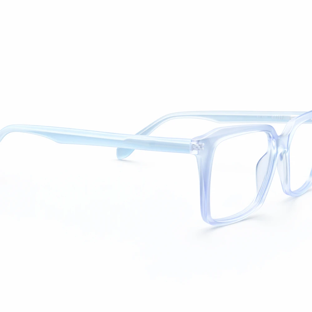 Square Transparent Glasses – Clear Frame Eyeglasses - Image 3