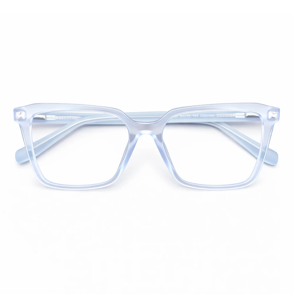 Square Transparent Glasses – Clear Frame Eyeglasses - Image 4