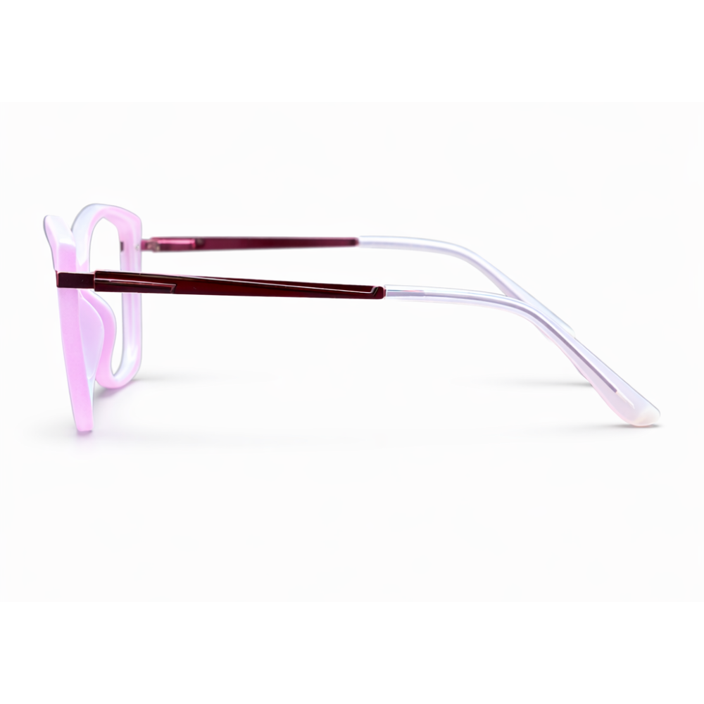 Lavender Cat Eye Eyeglasses for Women | Stylish Light Lavender Frame - Image 2