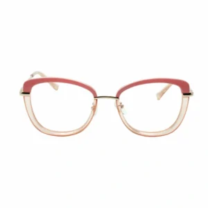 Luxury Series – Elegant Pink Cat-Eye Glasses Frame for Women | Designer Eyewear