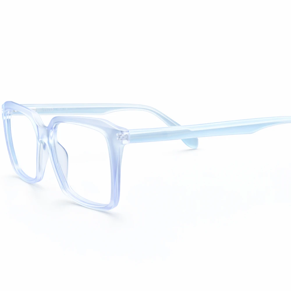 Square Transparent Glasses – Clear Frame Eyeglasses - Image 2