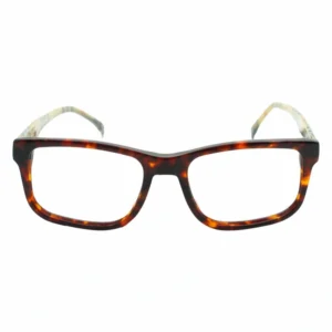 Tortoiseshell Rectangular Rimmed Eyeglasses