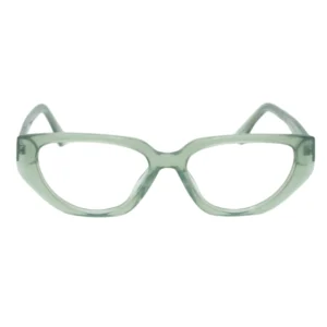 Translucent Mint Green Acetate Cat Eye Eyeglasses