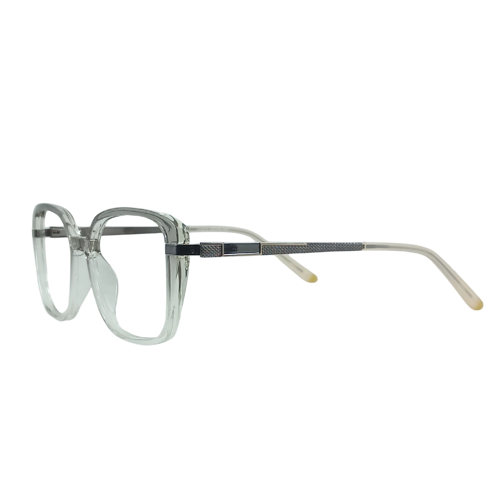 Transparent Square Eyeglasses - Image 2